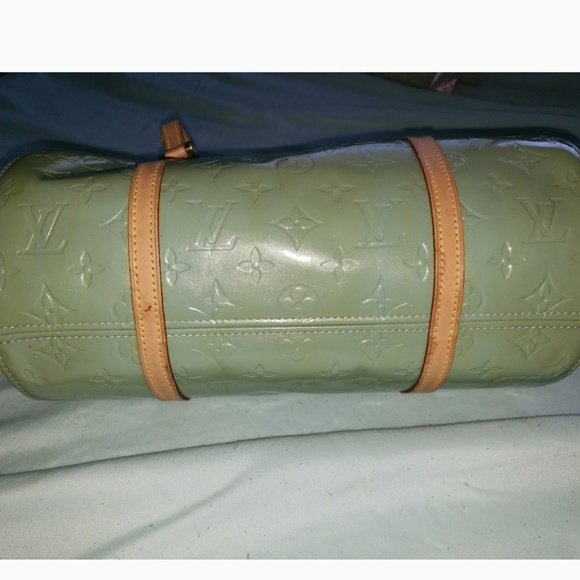 Louis Vuitton Vernis Bedford Green Baby Blue LV - Picture 2 of 6